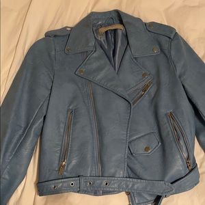 Zara baby blue jacket